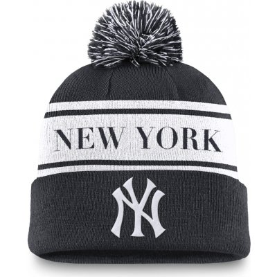 Nike Pánská zimní čepice New York Yankees MLB Peak Standard Cuff Pom Beanie – Hledejceny.cz
