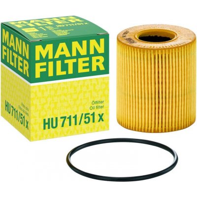 MANN-FILTER Olejový filtr MANN HU 711/51X (MF HU711/51X) – Hledejceny.cz
