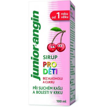 Junior angin sirup pro děti 100 ml