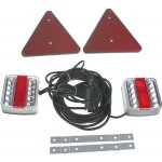 2x Sdružená lampa zadní LED s trojúhelníkem včetně kabeláže a připojení 7pin – Hledejceny.cz
