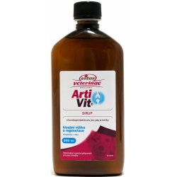Veterinární přípravek Vitar Veterinae ArtiVit sirup 500 ml