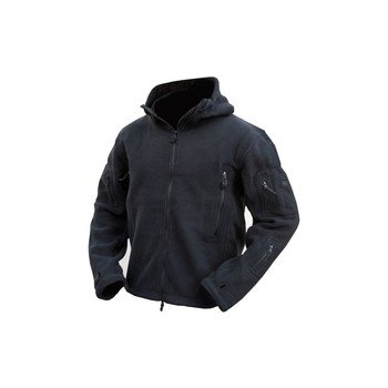 Mikina FLEECE RECON s kapucí ČERNÁ