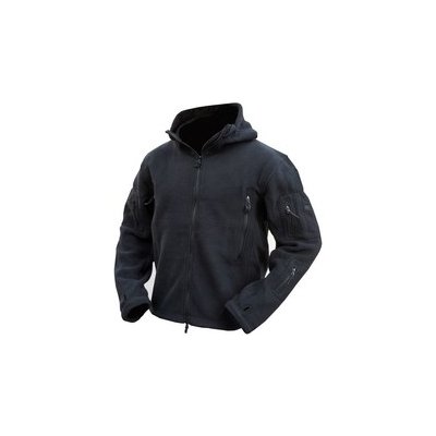 Mikina FLEECE RECON s kapucí ČERNÁ