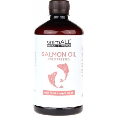 animALL Lososový olej lisovaný za studena 500 ml – Sleviste.cz