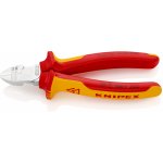 KNIPEX - Štípací kleště boční silové - 160mm, s prodlouženým břitem, chrom, 1000V VDE, pro vodiče 1,5 a 2,5 mm² a kabely NYM Ø 5x2.5mm (1426160) – Zboží Mobilmania