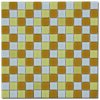 Maxwhite ASHS21 Mozaika 29,7 x 29,7 cm žlutá, bílá, okrová 1ks