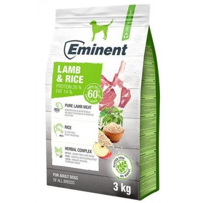 Eminent Lamb & Rice 26/14 3 kg – Hledejceny.cz