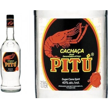 Pitu Cachaca 38% 1 l (holá láhev)