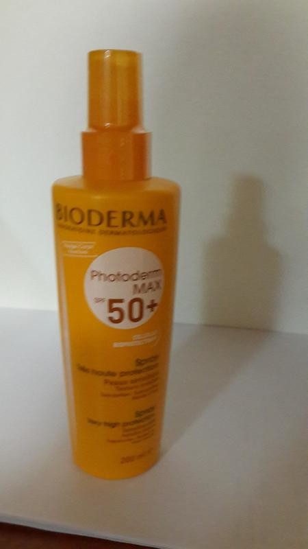 Bioderma Photoderm Max spray na opalování bez parfemace SPF50+ 200 ml