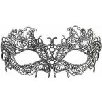 Stříbrná škraboška krajková – Zboží Dáma