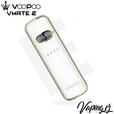 VooPoo VMATE E Pod 1200 mAh White Inlaid Gold 1 ks – Zboží Mobilmania
