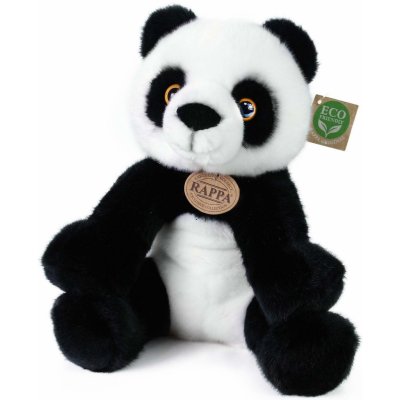 Eco-Friendly Medvídek Panda sedící 27 cm