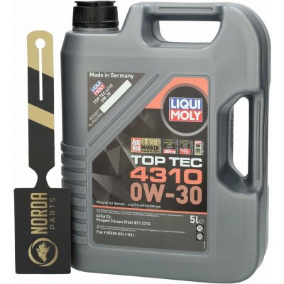 Liqui Moly TOP TEC 4310 0W-30 5 l 2362 – Zboží Mobilmania