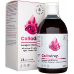 Aura Herbals Colladrop Kolagen NatiCol + vit.C,E zinok selén biotín 500 ml – Hledejceny.cz