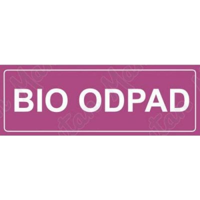 Recyklace bio odpad, plast 290 x 100 x 0,5 mm – Sleviste.cz