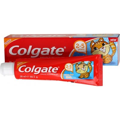 Colgate dětská zubní pasta bubblefruit 2-5 let 50 ml – Zboží Mobilmania