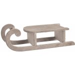 Dekorace sáňky D3305-21 20 x 6.5 x 6 cm – Hledejceny.cz
