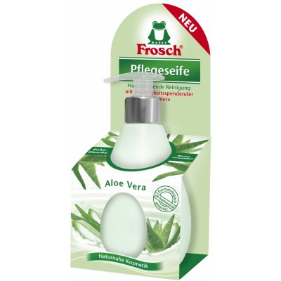 Frosch tekuté mýdlo Aloe Vera dávkovač 300 ml – Sleviste.cz