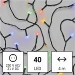 Emos ZY0811T 40 LED dekor. řetěz 4M multicolor časovač – Hledejceny.cz