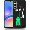 Pouzdro a kryt na mobilní telefon Samsung Picasee silikonové Samsung Galaxy A05s Earth Sám doma černé