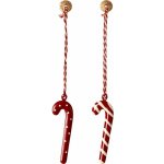 Maileg Kovová ozdoba cukrová hůlka červen Puntíky – Zboží Mobilmania