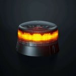 Strands LED Maják Black Raven Pharos, 117mm, 12-24V, 20W, ECE R10, R65