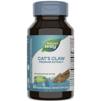 Nature's Way Cat’s Claw Premium Extract 60 kapslí – Hledejceny.cz