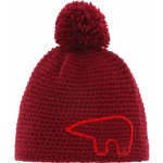 Eisbär Jay PomPom MÜ 243 Burgund Stick Pom Fiery red