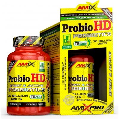 Amix Pro Probio HD probiotics 30 bil. units 60 vege kapslí – Hledejceny.cz
