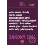 Zákony 2023 III/ B - Sociálne poistenie, zdravotné poistenie a dôchodky - Poradca s.r.o. – Hledejceny.cz