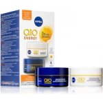 Nivea Q10 Energy Energizující denní a noční krém proti vráskám 2 x 50 ml dárková sada – Zboží Dáma