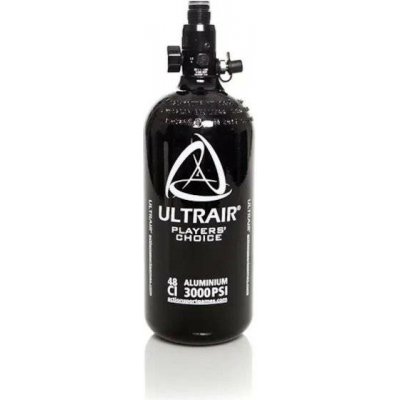 ASG HPA lahev Ultrair 48ci / 0,8 l 3000 PSI Černá – Sleviste.cz
