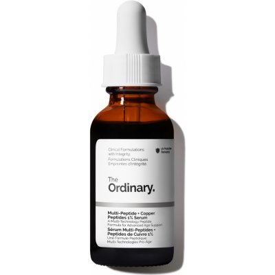 The Ordinary multi Peptide + Copper Peptides 1% protivráskové rozjasňující sérum 30 ml – Zboží Mobilmania