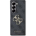 Guess PU 4G Metal Logo Samsung Galaxy Z Fold 6 Grey GUHCZFD64GMGGR – Zboží Mobilmania