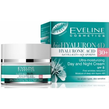 Eveline Cosmetics BioHyaluron 4D denní a noční krém 30+ 50 ml