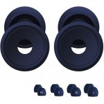 Sleep Earplugs špunty do uší s usazovacím kroužkem Tmavě modrá – Zboží Dáma