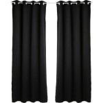 Atmosphera Zatemňovací závěsy NOIR 135 x 240 černá barva – Sleviste.cz