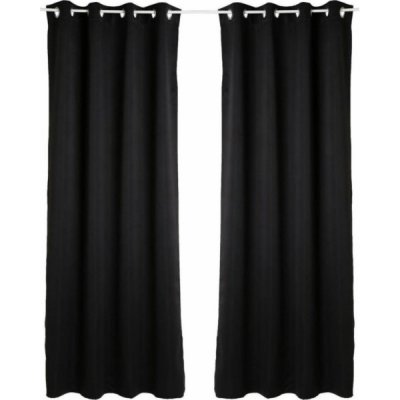 Atmosphera Zatemňovací závěsy NOIR 135 x 240 černá barva – Sleviste.cz