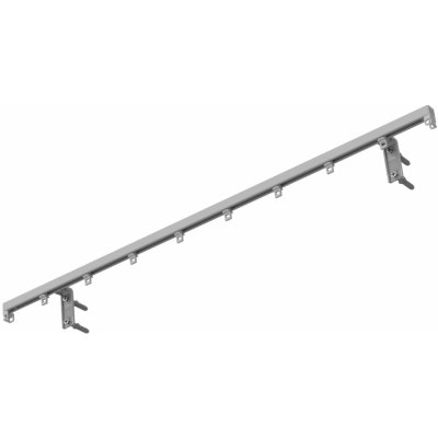 Tringle rail aluminium Rail alu extra plat - Trideco