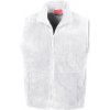 Pánská vesta Result fleecová vesta R037X white