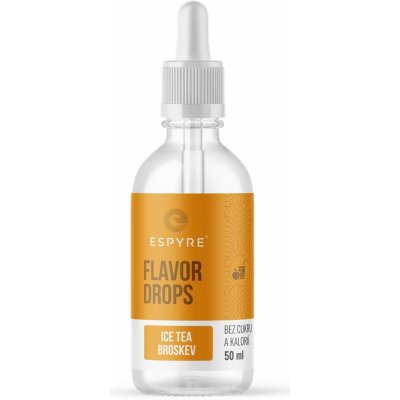 Espyre Flavor Drops Ice tea broskev 50 ml – Sleviste.cz