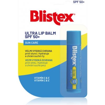 Blistex Ultra SPF 50+ hydratační balzám na rty 4,25 g – Zboží Mobilmania