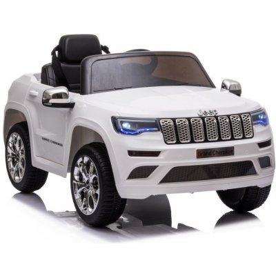 LeanToys Elektrické auto Jeep Grand Cherokee JJ2055 bílá