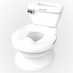 Ingenuity Toaleta dětská se zvukem My SizeBiela – Zboží Dáma