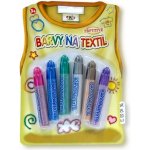 Třpytivé barvy na textil na blistru FBG076 – Zboží Dáma