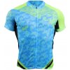 Cyklistický dres Haven Singletrail s krátkým rukávem modré-zelené