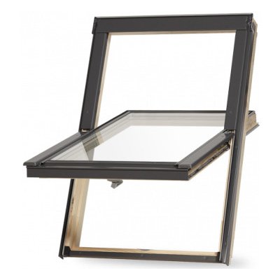 Balio Dřevěné střešní oknos lemováním 66x118 cm – HobbyKompas.cz