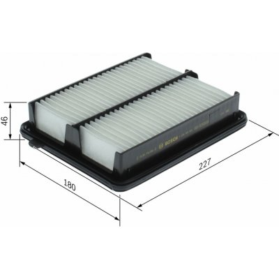 Vzduchový filtr BOSCH F 026 400 825 – Hledejceny.cz