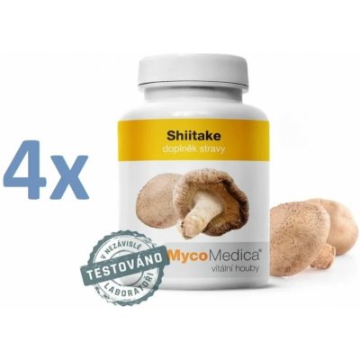 MycoMedica Shiitake 4 x 90 kapslí – Hledejceny.cz