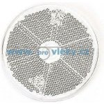 WAS Odrazka FI61 kulatá 61mm bílá na nýt